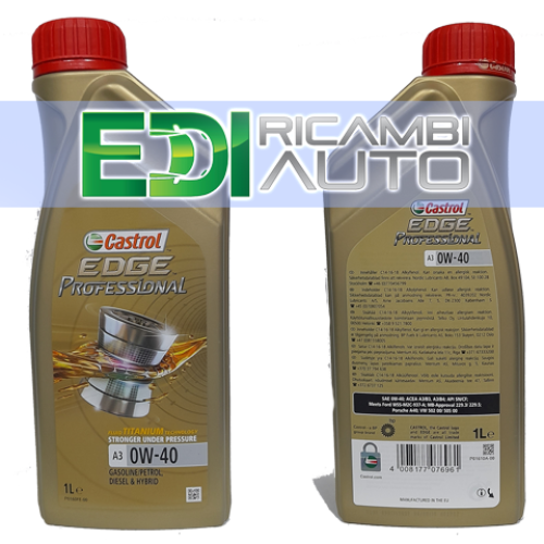 Olio Motore Castrol Edge Pro A3 0W40