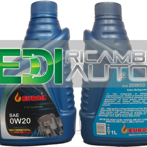 Olio motore 20W50 Euroil