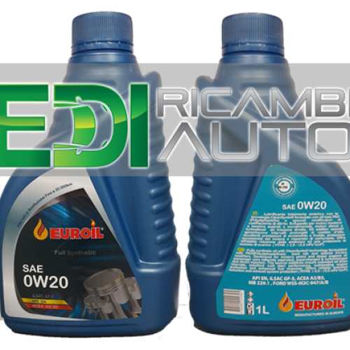 Olio motore 0W20 Euroil