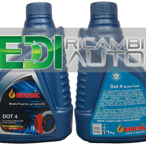 Olio freni DOT 4 Euroil