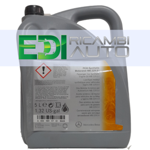 Olio motore 5W30 MERCEDES-BENZ originale – 5L