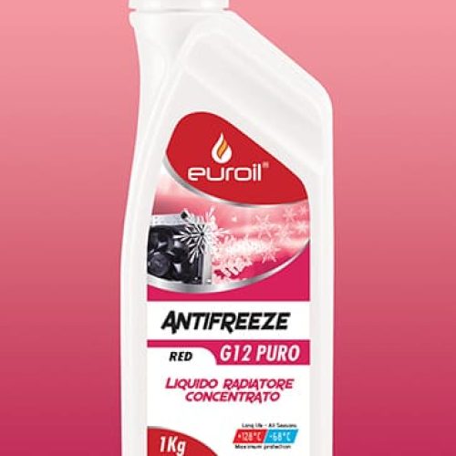 Antigelo G12 ROSSO Puro Euroil – Nuova linea