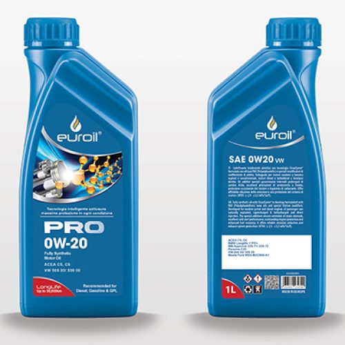 0W20 VW PRO / Olio motore Euroil – Nuova linea