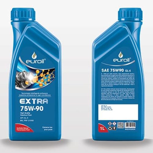 75W90 API GL5 EXTRA / Olio cambio-trasmissione Euroil – Nuova linea