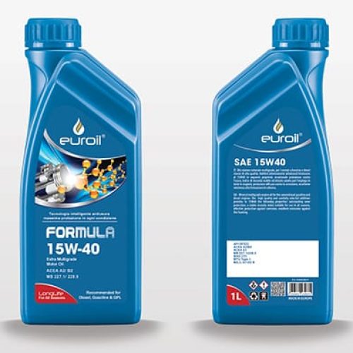 15W40 A2/B2 FORMULA / Olio motore Euroil – Nuova linea