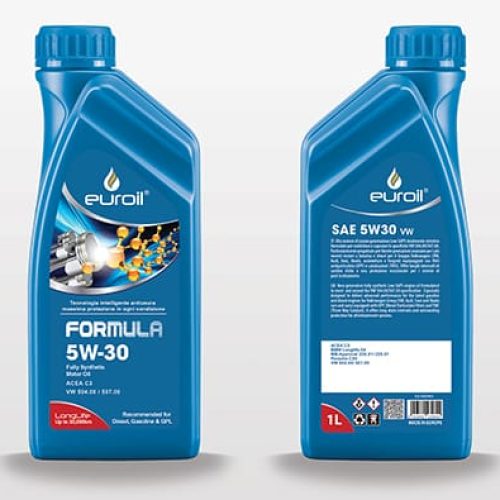 5W30 VW FORMULA / Olio motore Euroil – Nuova linea