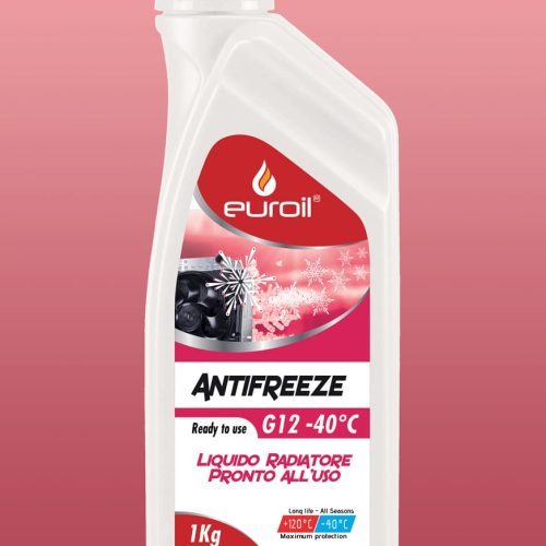 Antigelo G12 ROSSO -40°C Euroil – Nuova linea