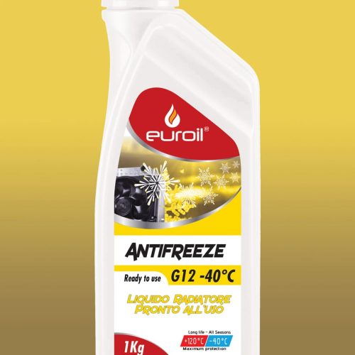 Antigelo G12 GIALLO -40°C Euroil – Nuova linea