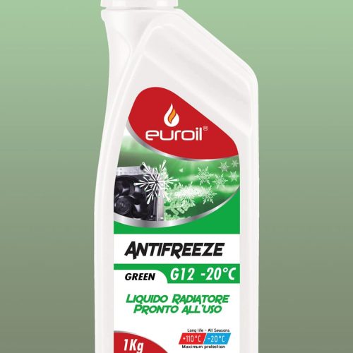 Antigelo G12 VERDE -20°C Euroil – Nuova linea