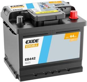 Batteria EXIDE EB442 - Edi Esse Group - Lubrificanti Milano