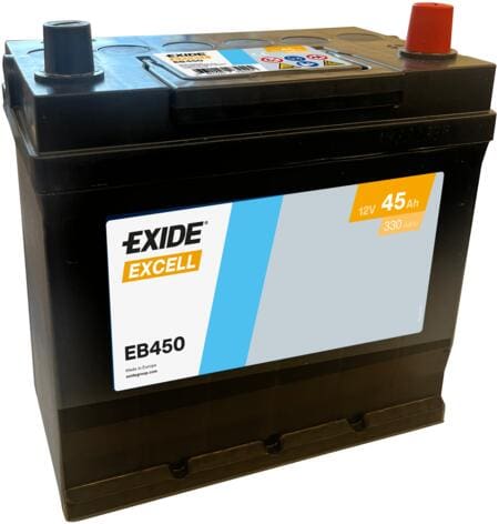Batteria EXIDE EB450 - Edi Esse Group - Lubrificanti Milano
