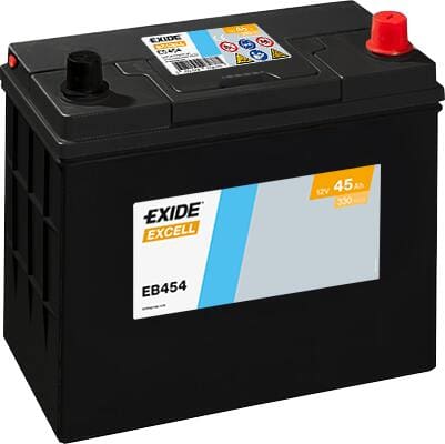 Batteria EXIDE EB454 - Edi Esse Group - Lubrificanti Milano